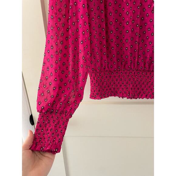 Rachel Zoe Small Long Sleeve Blouse - Picture 4 of 5